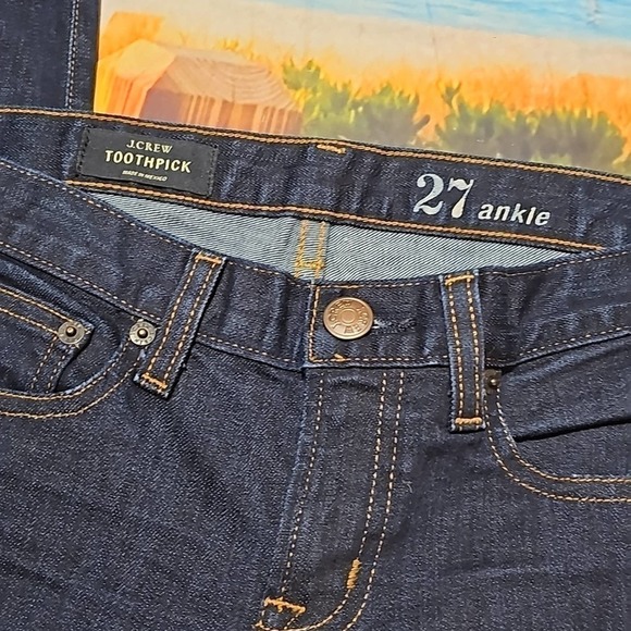 J. Crew Toothpick‎ Skinny Jeans Size 27 - Picture 3 of 4